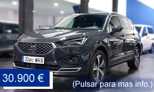 Seat Tarraco Xperience XL 7 Plazas | Automóviles 3Darc